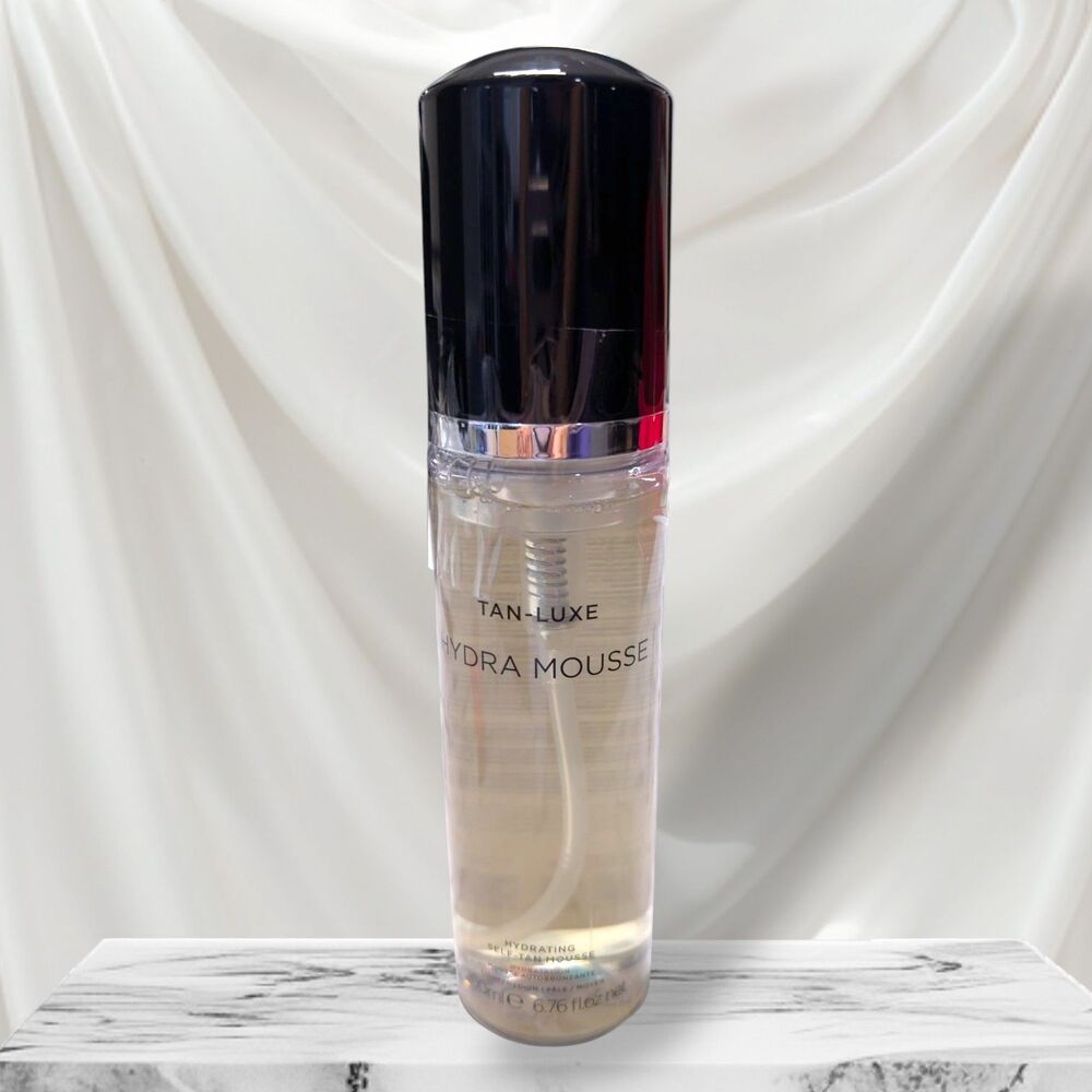 Tan Luxe Hydra Hydrating Self Tan Mousse Light/Medium 6.76 oz, 200 ml Tanning